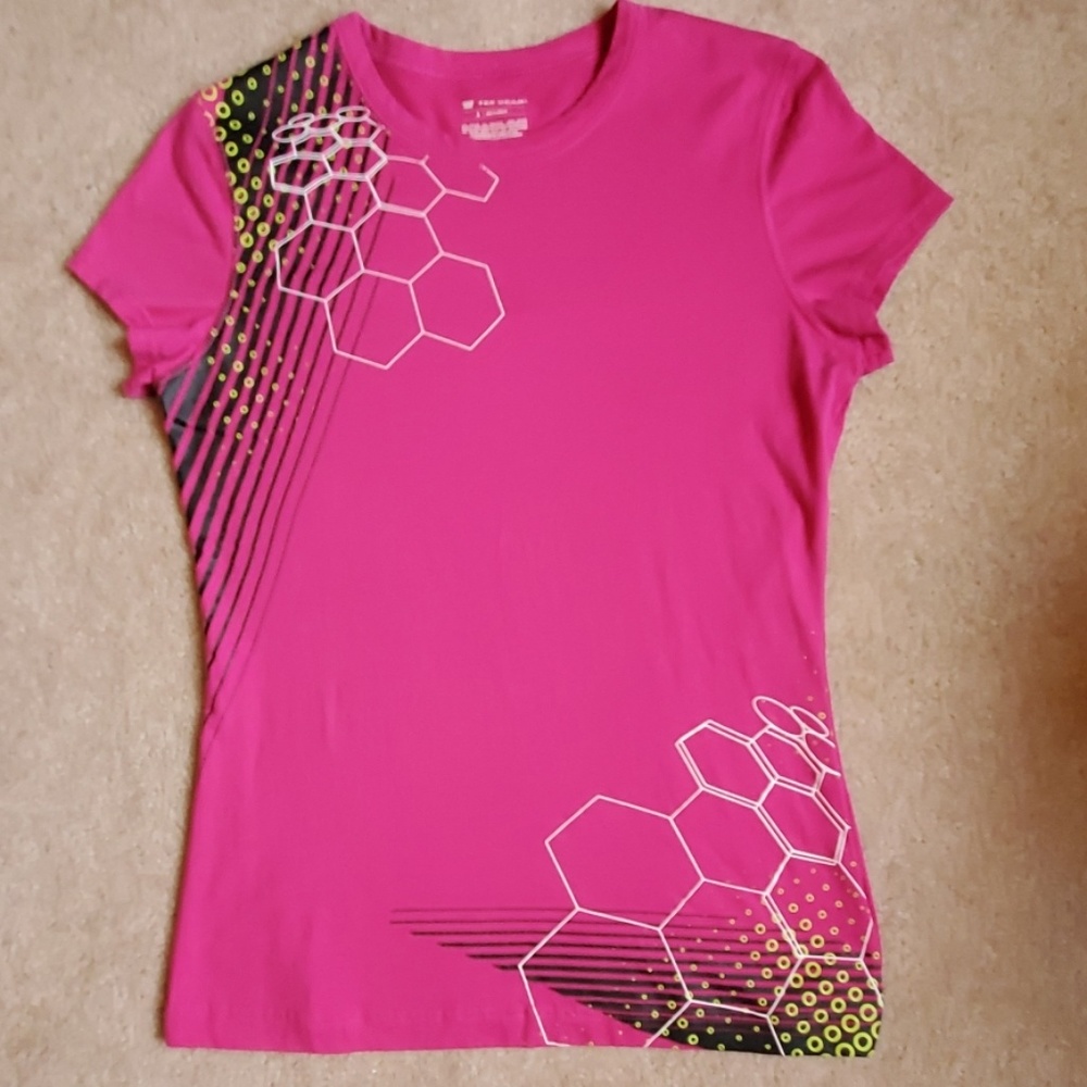 Tek Gear hot pink graphic workout tee size Small - Picture 8 of 8